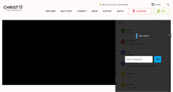 Desktop Screenshot of live.gochristfellowship.com