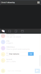 Mobile Screenshot of live.gochristfellowship.com